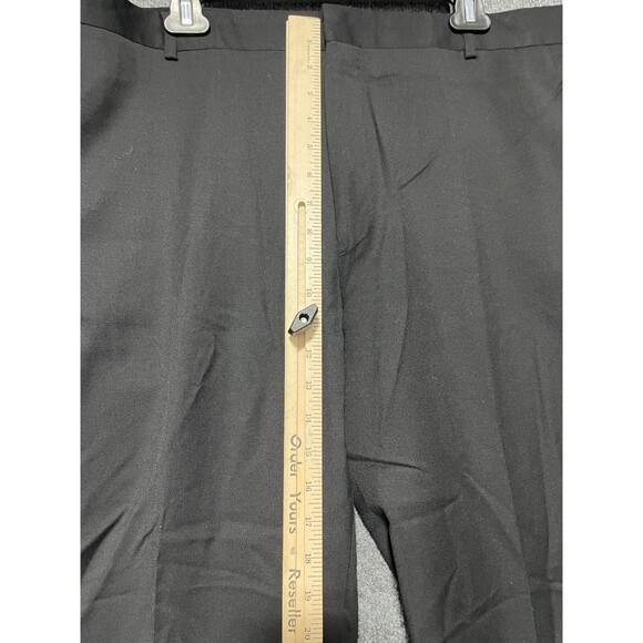 Kenneth Cole Reaction Men's Wool Separate Dress Pants, Black, Size 40 - Picture 4 of 11